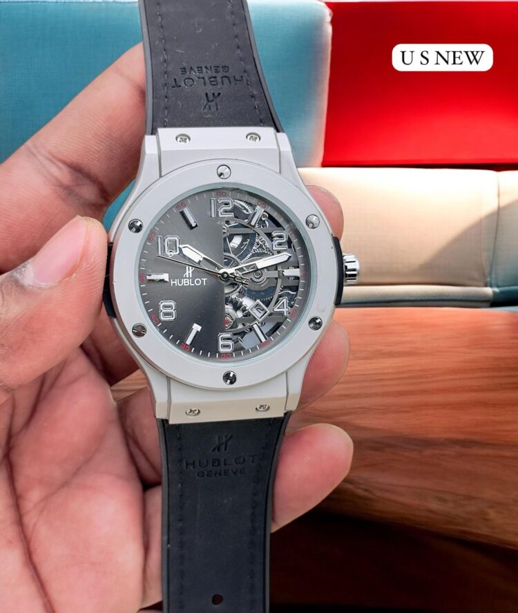 Hublot Leather Strap Analog