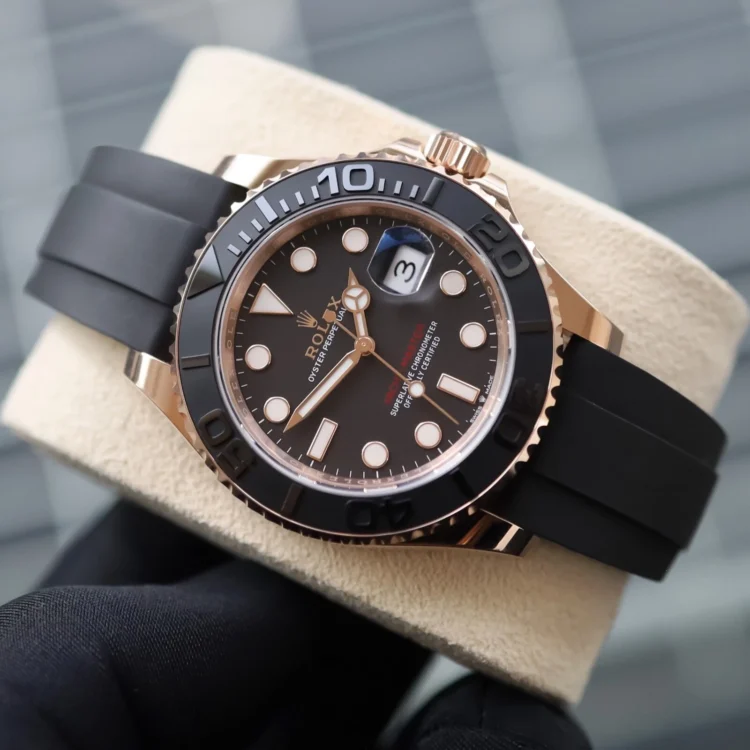 Rolex Yacht-Master 40 Rose Gold Oysterflex