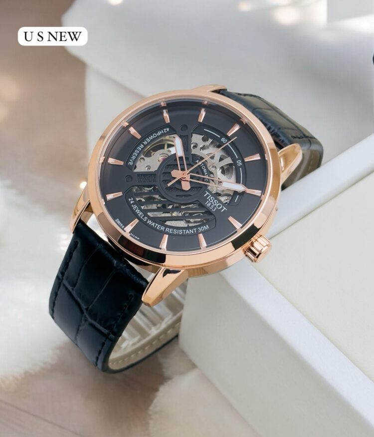 Tissot Luxury Watch Leather Strap