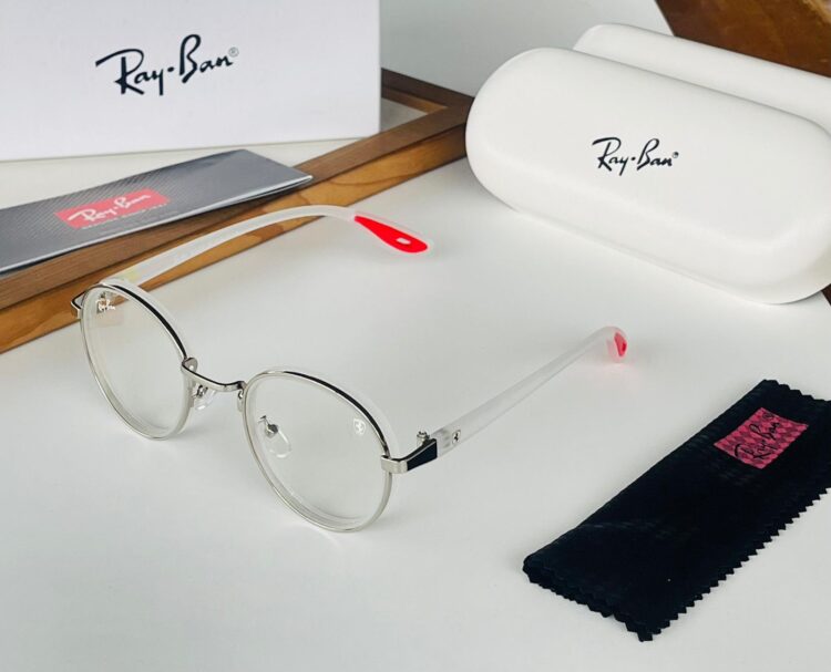 RayBan Unisex Sunglasses Transparent - Image 2